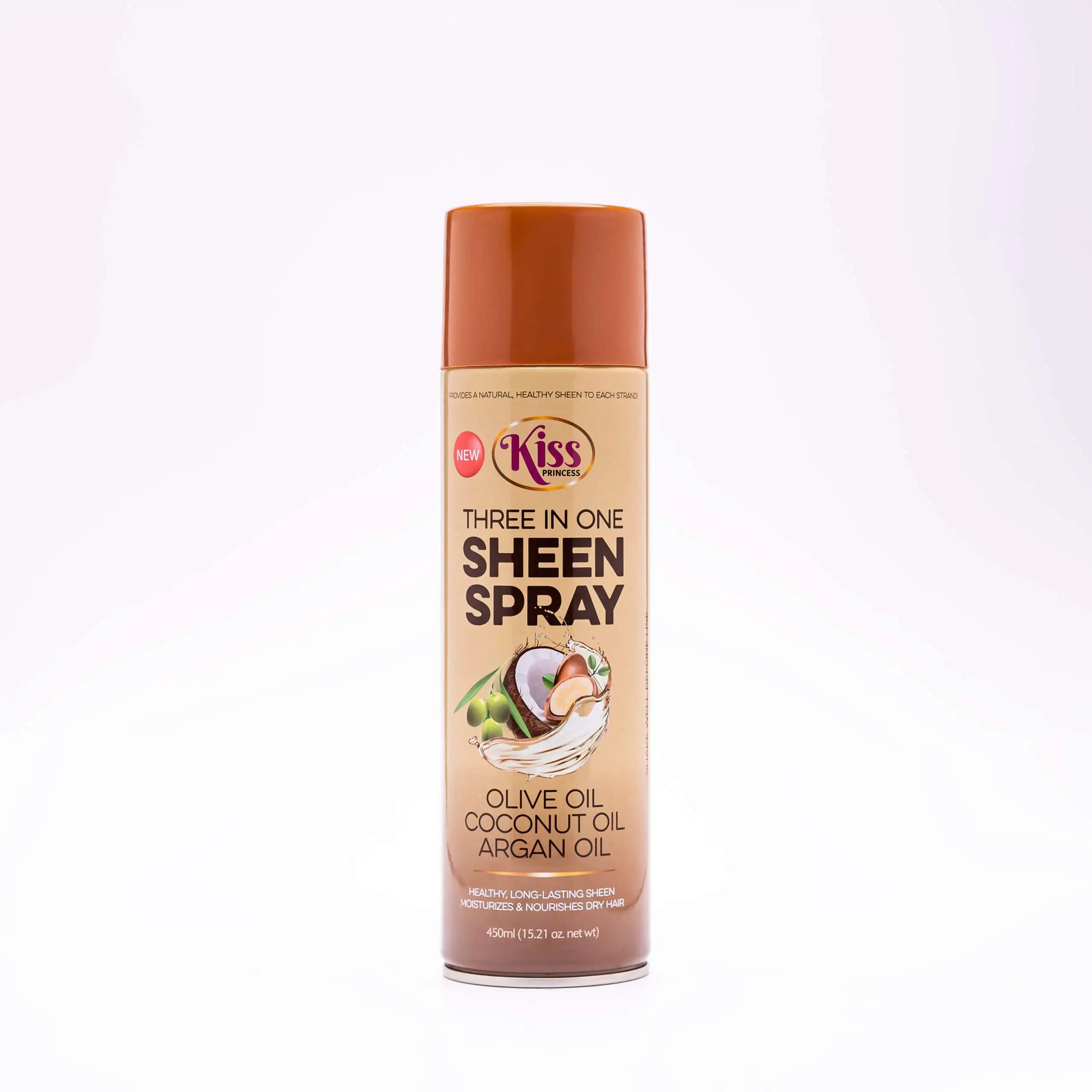 Kiss Princess 3In1 Sheen Spray 450Ml